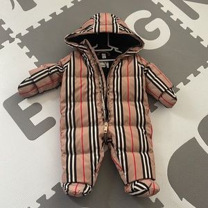 Burberry baby snow suit